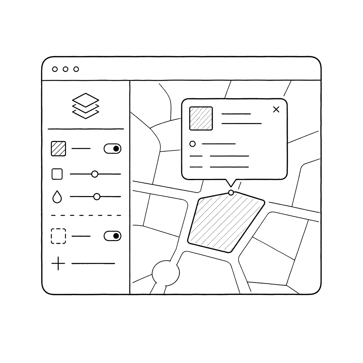 Styling and configuring a map in MangoMap
